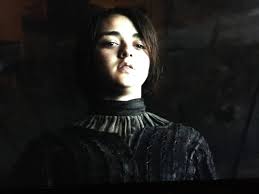 Arya Stark (Maisie Williams) delivers the best moments in the Game of Thrones S4 debut 'Two Swords.'